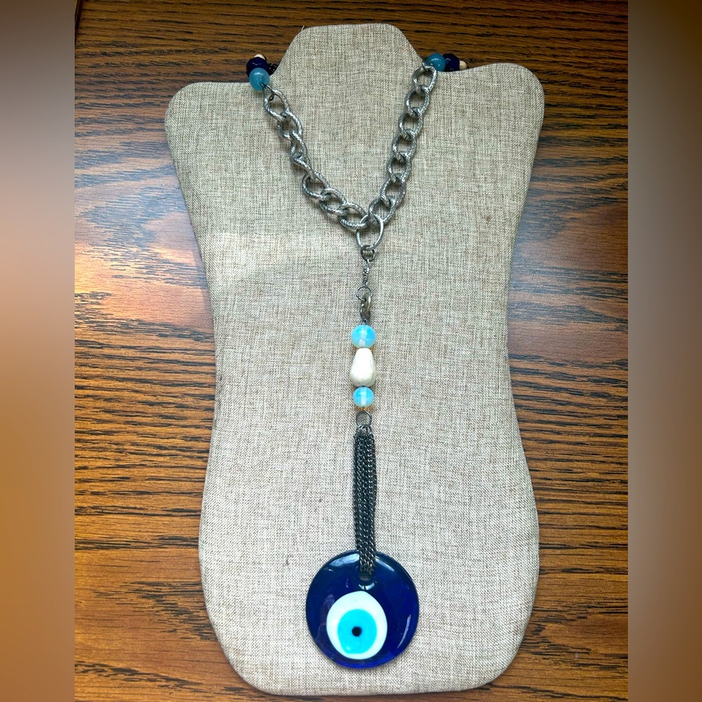 Evil eye 🧿 long necklace